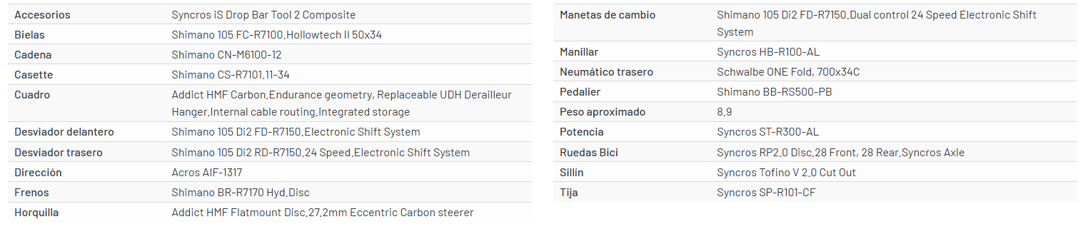 Bicicleta Scott Addict 40