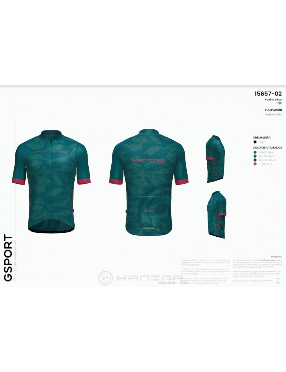 Maillot KANINA Bikes Ñapas Gsport