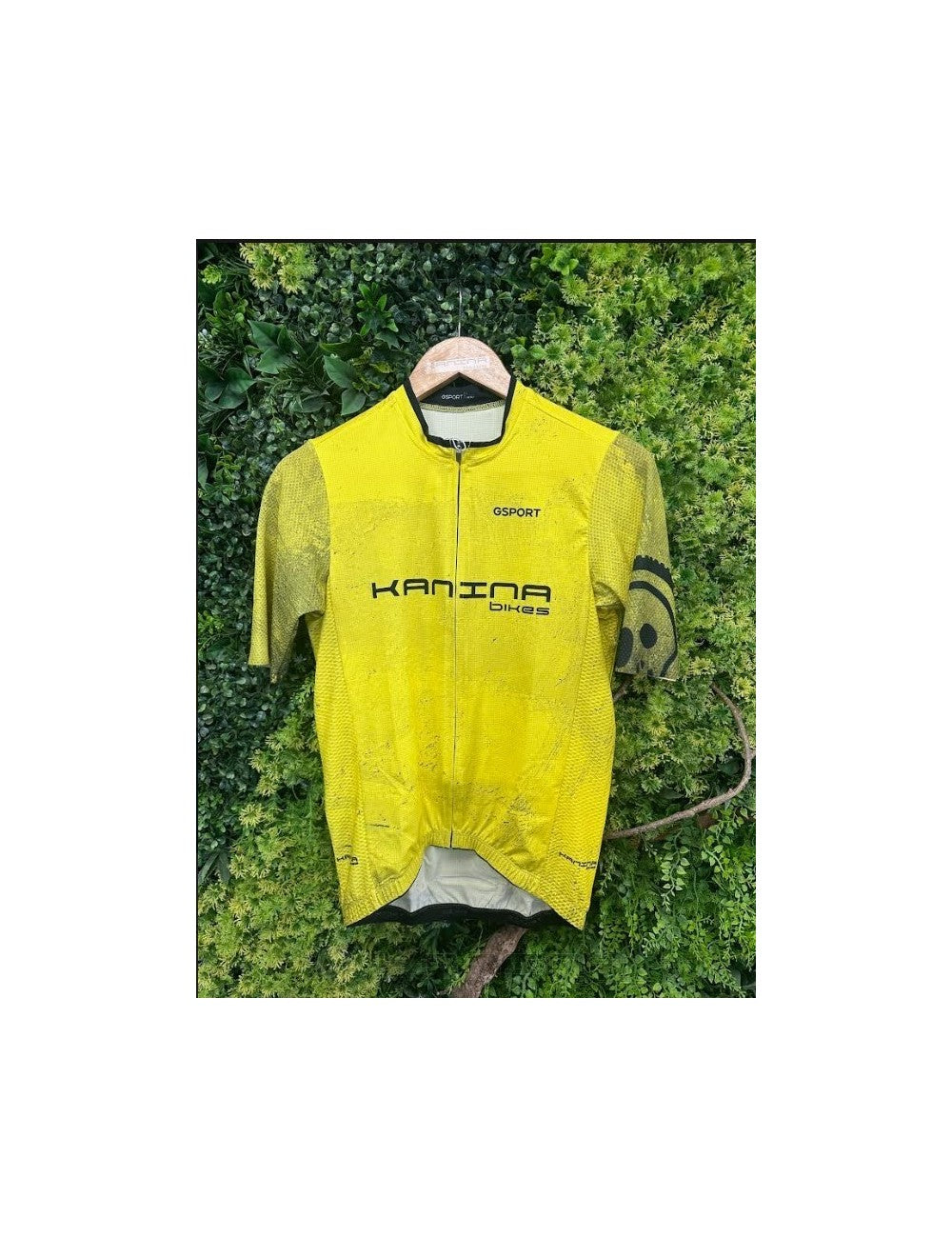 Maillot KANINA Bikes Yellow Spent