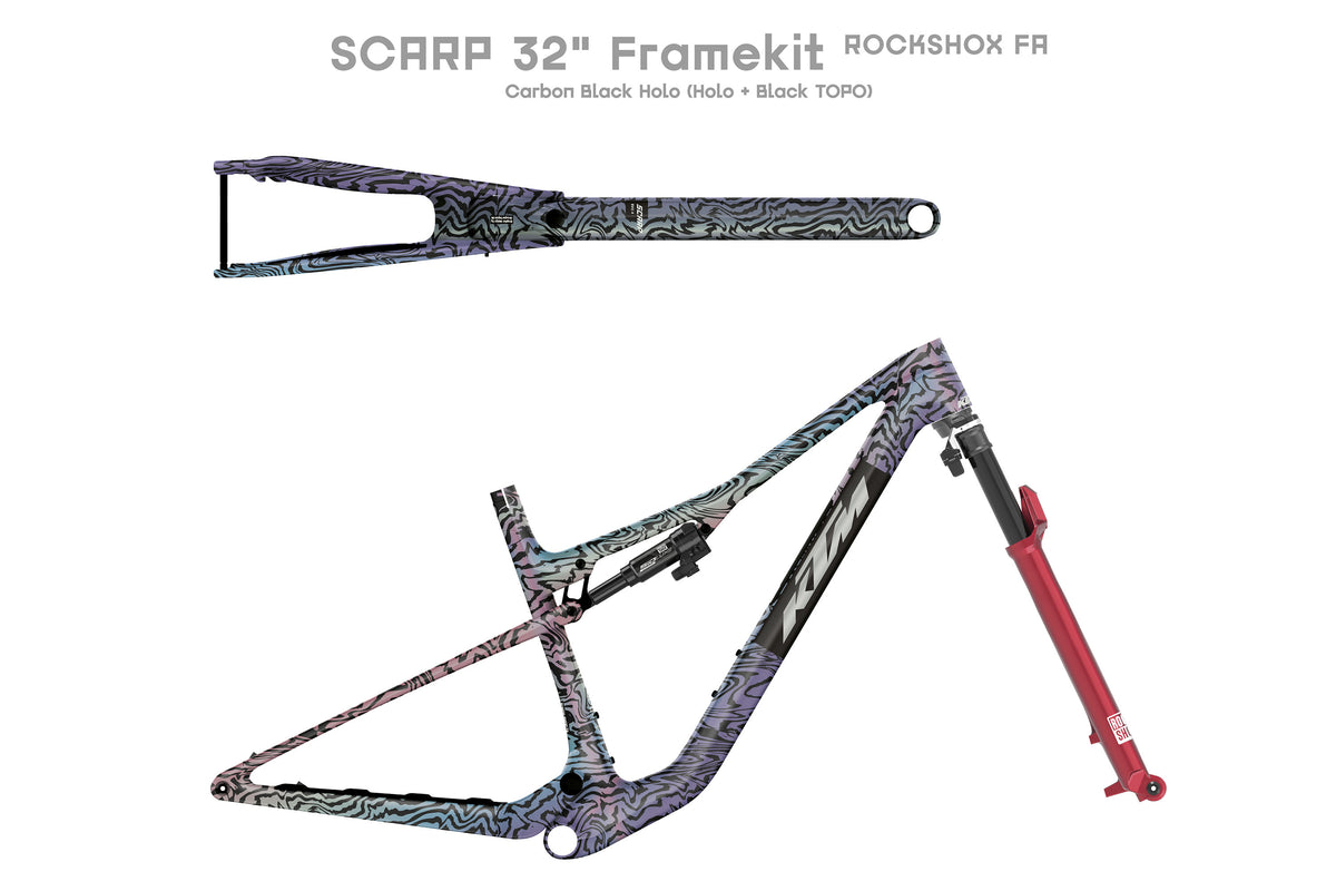 KIT Cuadro + Horquilla KTM SCARP EVO IV