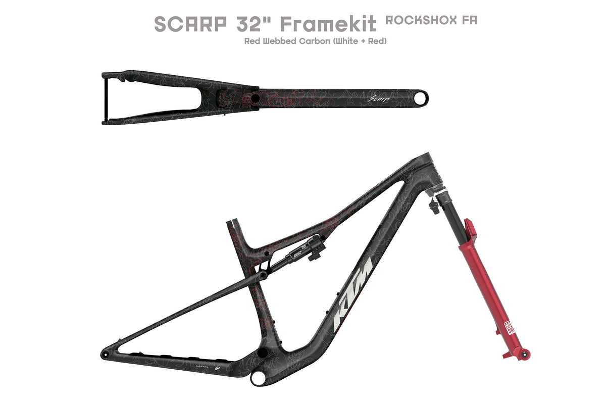 KIT Cuadro + Horquilla KTM SCARP EVO IV