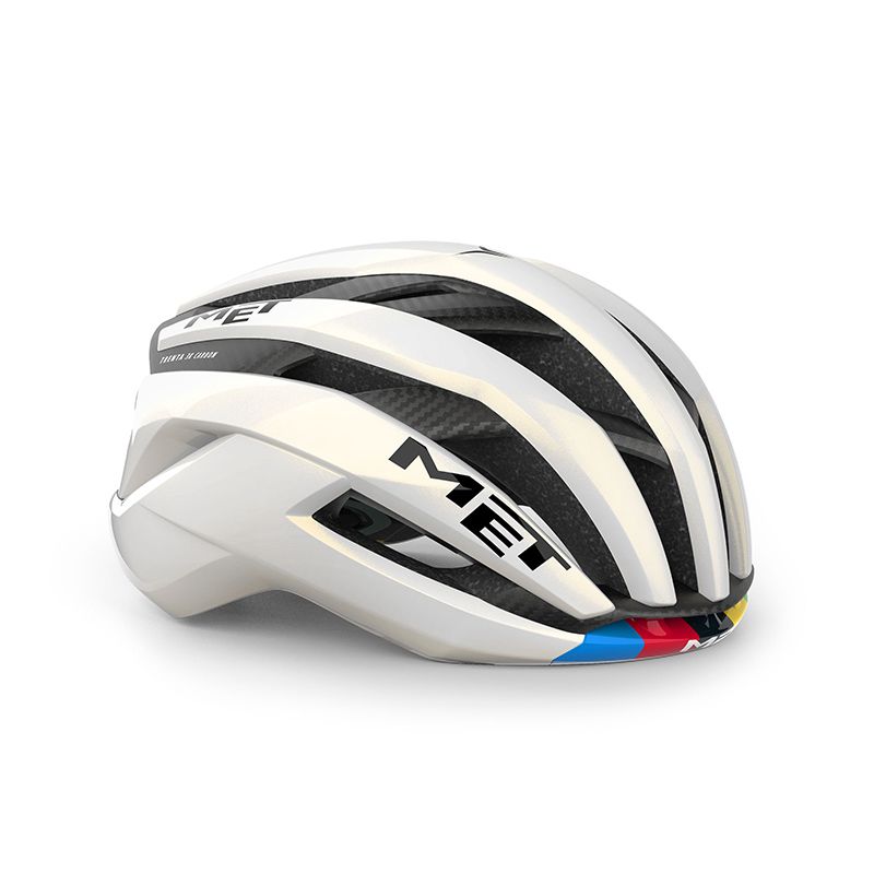 Casco Met Trenta 3K Carbon Edicion Limitada Arco Iris