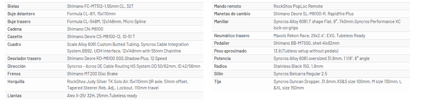 Bicicleta Scott Scale 935