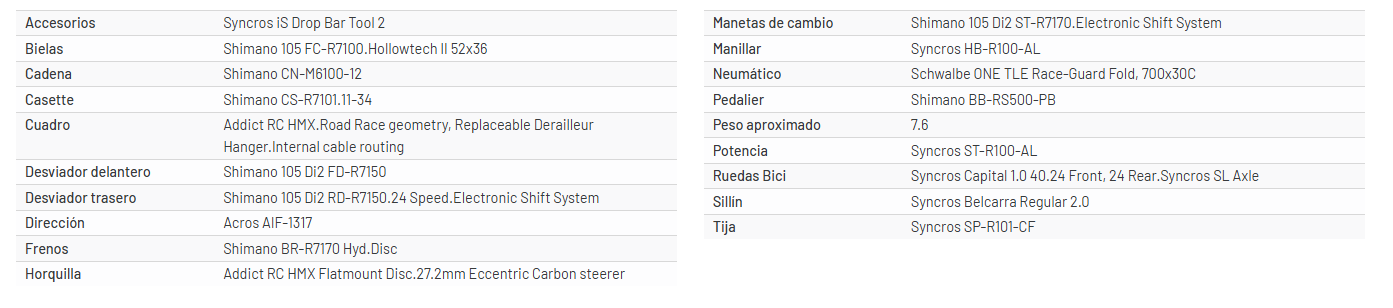Bicicleta Scott Addict RC 30