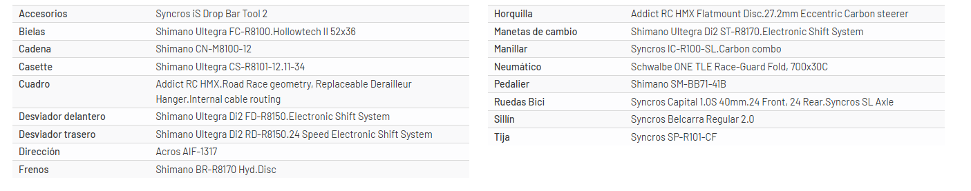 Bicicleta Scott Addict RC 10