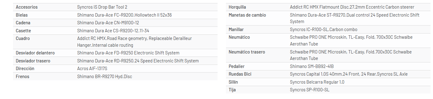 Bicicleta Scott Addict RC Pro