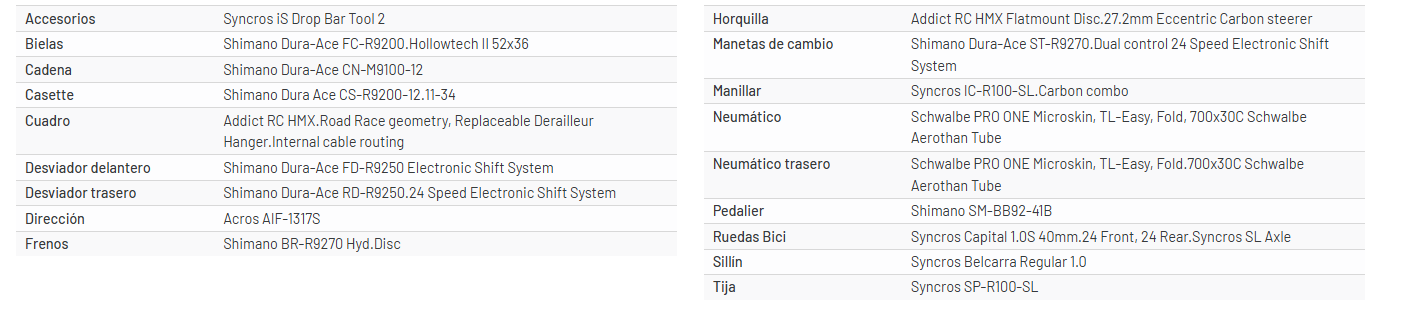 Bicicleta Scott Addict RC Pro