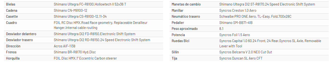Bicicleta Scott Foil RC 10