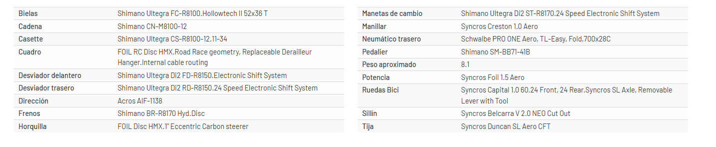 Bicicleta SCott Foil RC 10