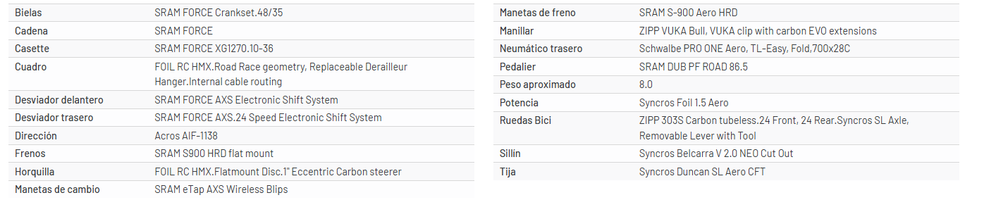 Bicicleta Scott Foil RC Tri