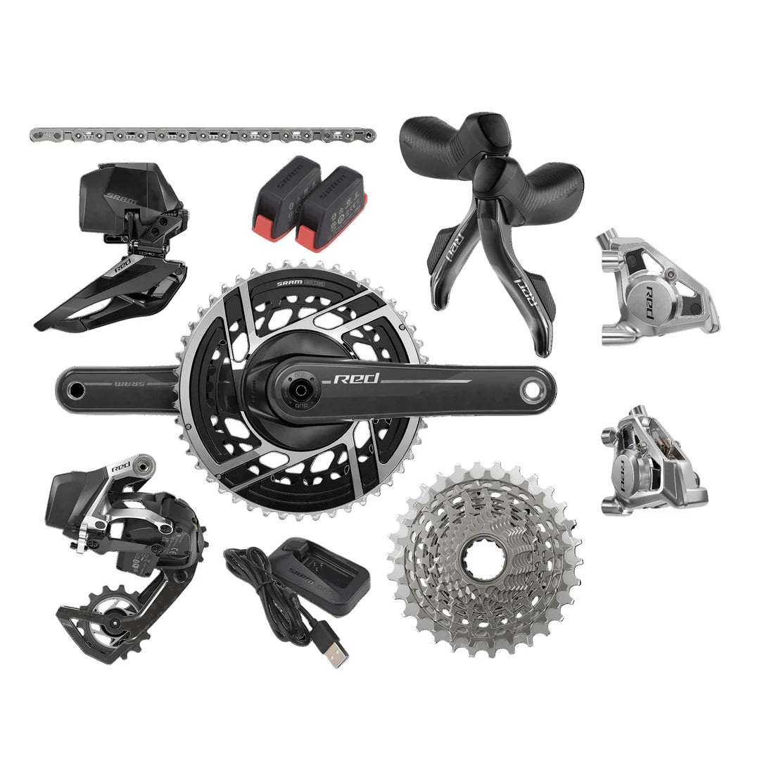 Grupo SRAM RED AXS E1 2x12V