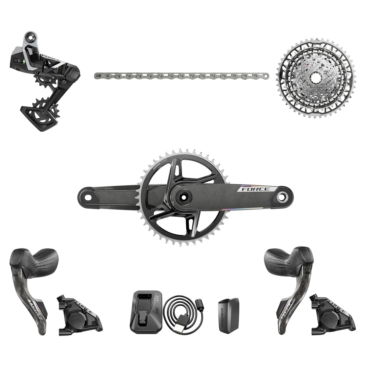 Grupo SRAM FORCE AXS E1 XPLR 1x13